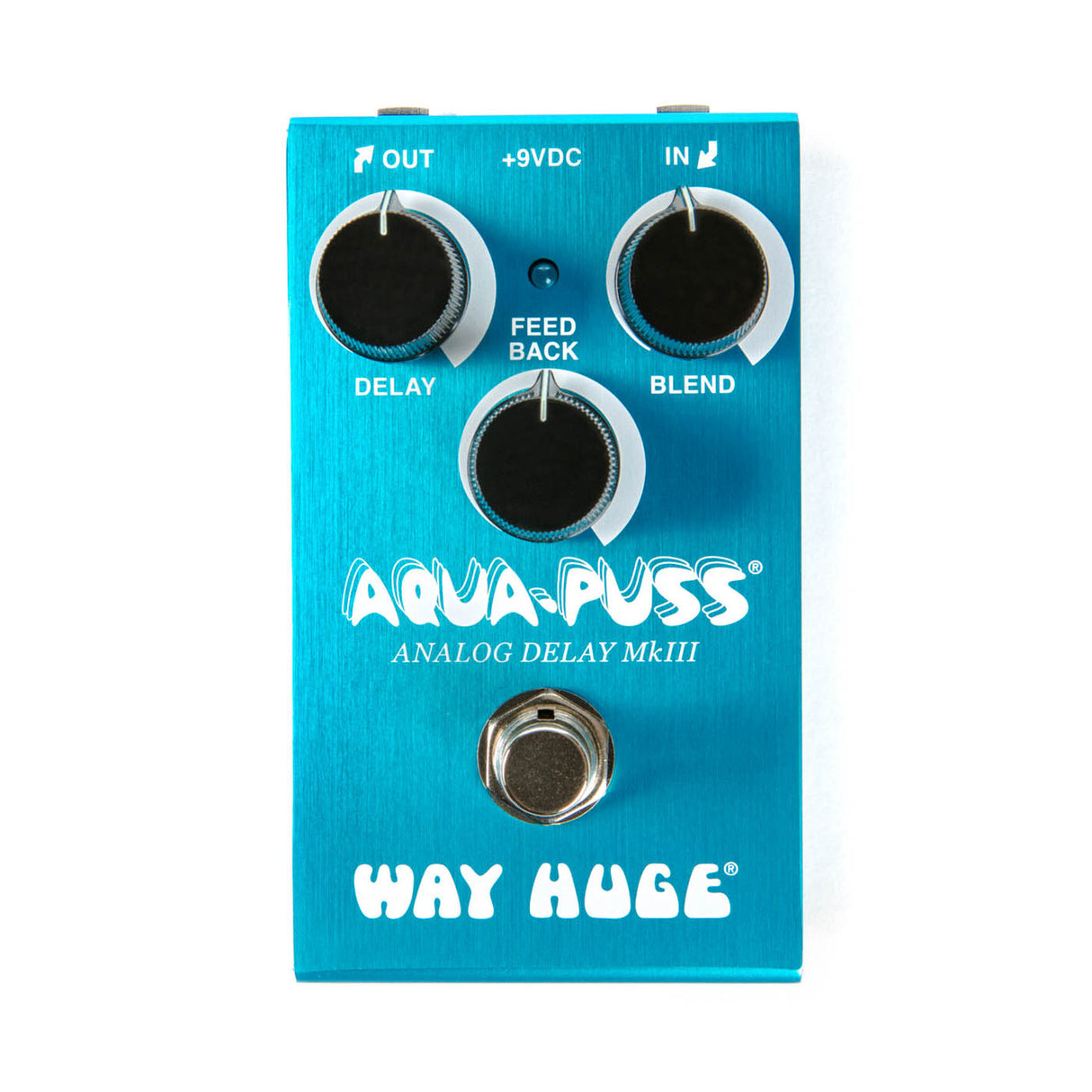 Way Huge Electronics WM71 Mini Aqua-Puss Analog Delay Effects Pedal - Mint, Open Box