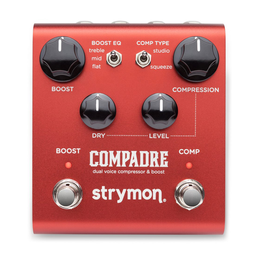 Strymon Compadre Dual Voice Compressor And Boost Guitar Pedal