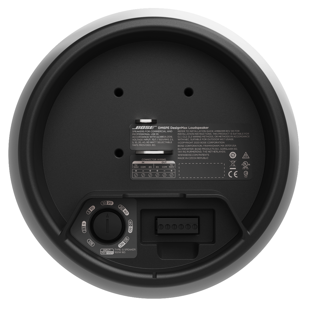 Bose DesignMax DM6PE Loudspeaker Pair - Black