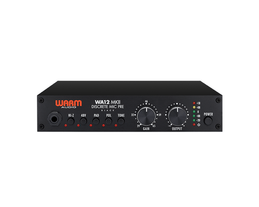 Warm Audio WA12 MKII Discrete Mic Pre - Mint, Open Box