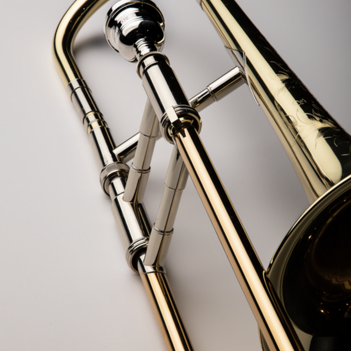 S.E. Shires TBQAlessi Alto Trombone - Clear Lacquered