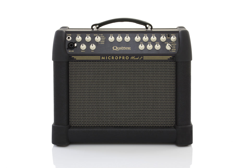 Quilter MicroPro Mach 2 100/200w Guitar Combo Amp - 8" High Power Driver