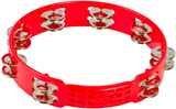 LP LPA191 Aspire 10" Plastic Tambourine, Red