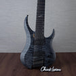 Legator Ghost Super Shred Multiscale 8-String Electric Guitar - Satin Black Flame - #IM25060482