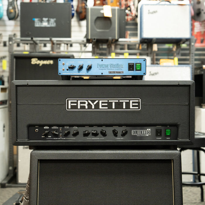 Fryette PS-2A Power Station - Reactive Load with 50W Re-Amp (Attenuator) Sapphire Blue Panel - CHUCKSCLUSIVE 65th Anniversary Edition - New
