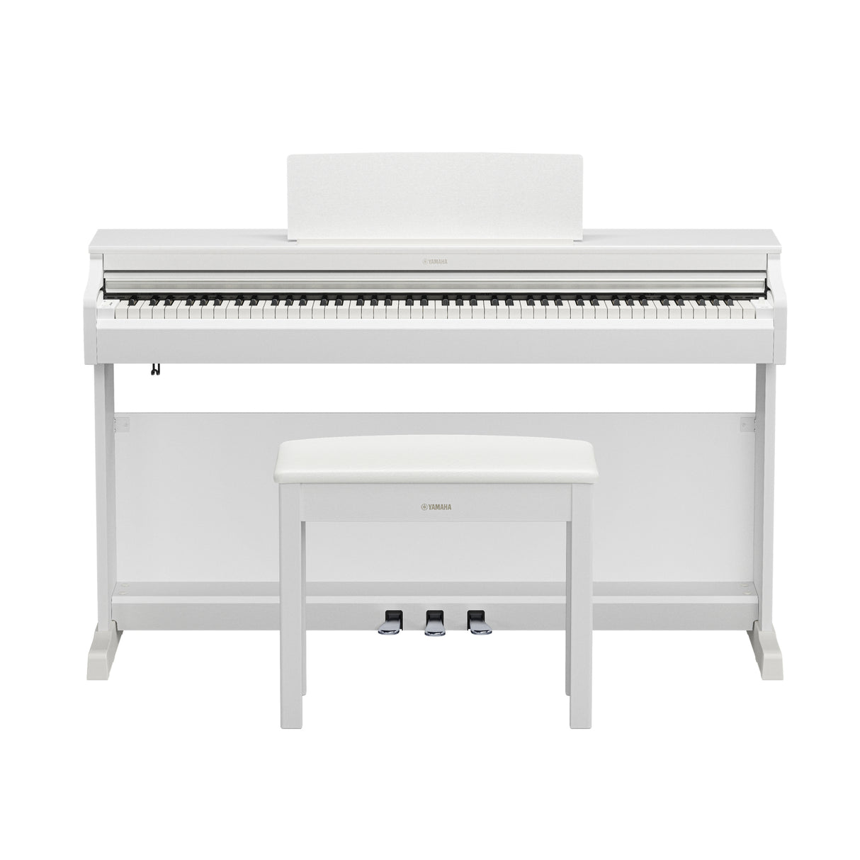 Yamaha Arius YDP166WH 88-Key Weighted Digital Piano - White