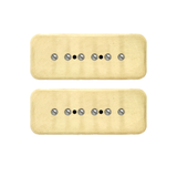 Bare Knuckle Pig 90 P90 Pickups - N/B Set, Aged Cream