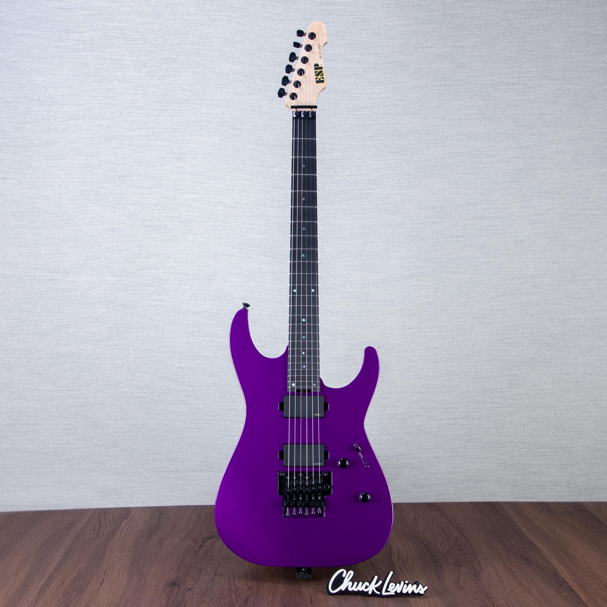 ESP USA M-II FR Electric Guitar - Wild Plum Metallic - #US24770