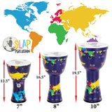 Panyard 10-Inch SLAP Djembe Pre-Tuned - World Graphics