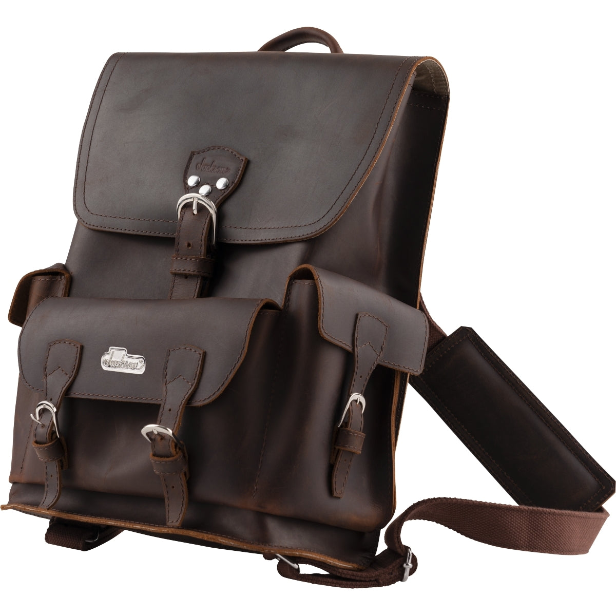 Jackson Limited Edition Leather Backpack - Brown