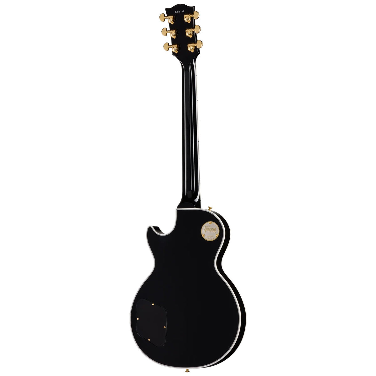 Gibson Custom Shop Les Paul Custom Long Scale Electric Guitar - Ebony