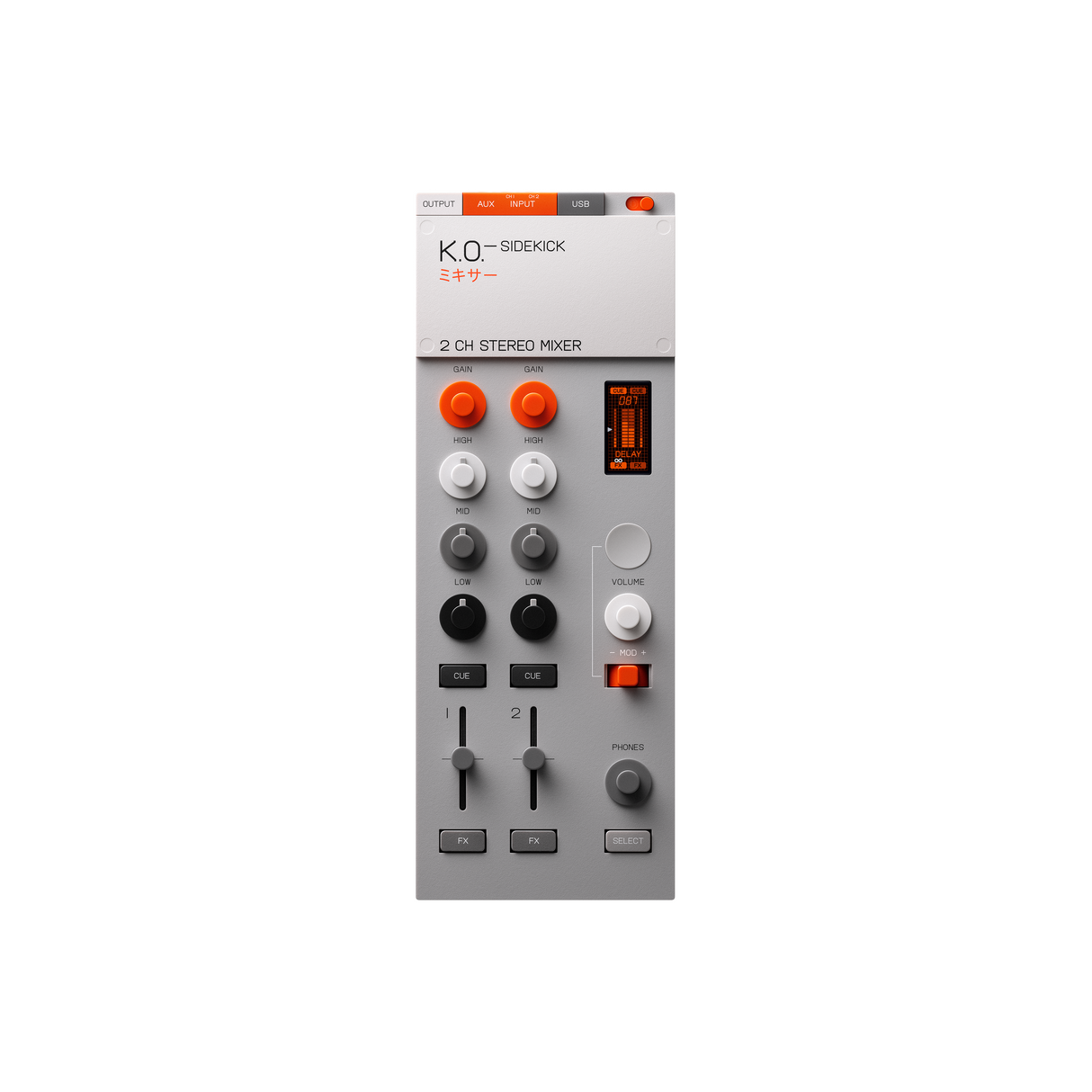 Teenage Engineering EP-136 K.O.–SIDEKICK Two-Channel Audio Interface