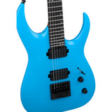 Jackson Pro Plus Series Misha Mansoor Juggernaut ET6 Signature Electric Guitar - Riviera Blue