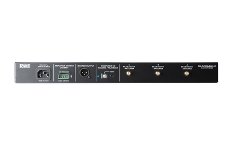 Rane Black & Blue 1 RU Bluetooth mixer and amplifier