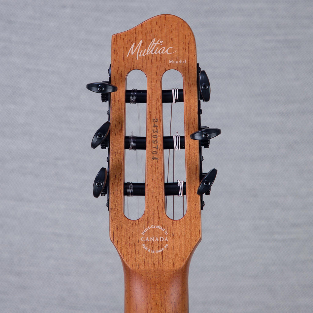 Godin Multiac Mundial Nylon String Acoustic Electric Guitar - Onyx Black - #24309704