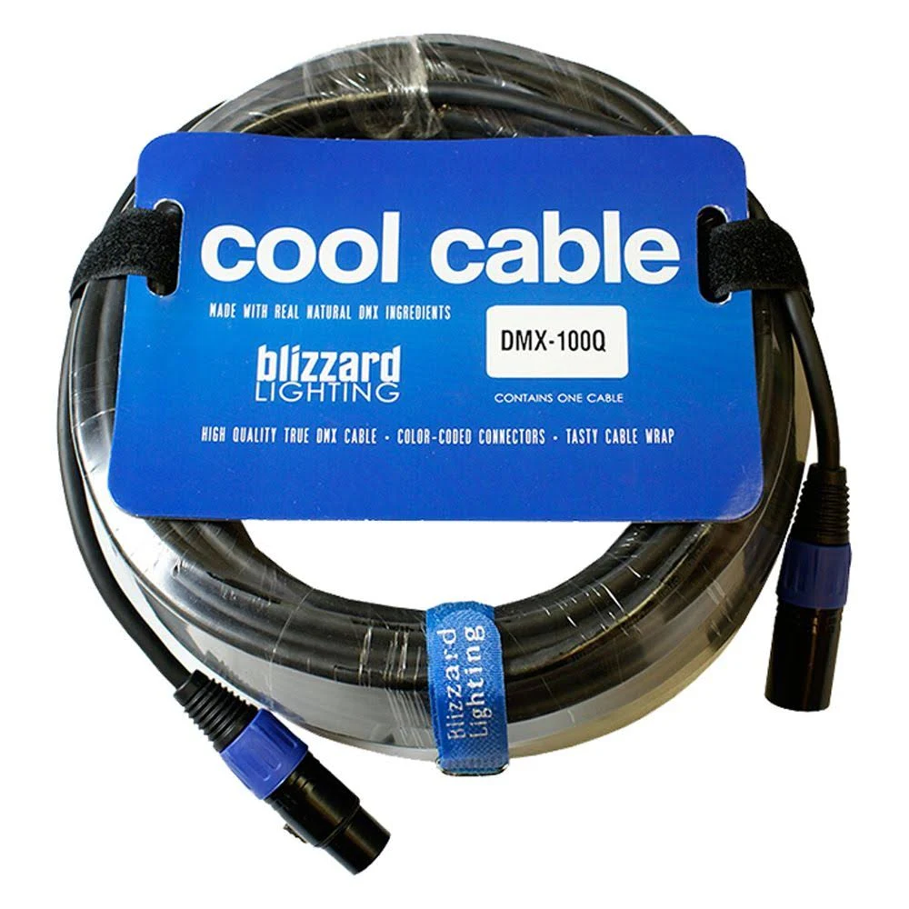 Blizzard DMX100Q 100-Foot 3-Pin DMX Cable