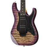Kramer Volante Quilt HHFR Electric Guitar - Ultraviolet Burst