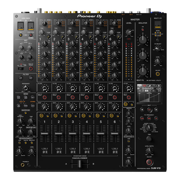 Pioneer DJM-V10 6-Channel DJ Mixer – Chuck Levin's Washington
