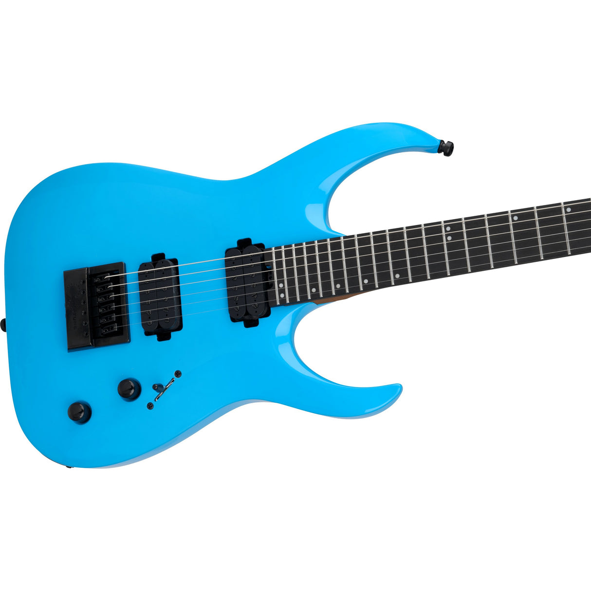 Jackson Pro Plus Series Misha Mansoor Juggernaut ET6 Signature Electric Guitar - Riviera Blue