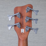 Warwick RockBass Alien Standard 5-String Acoustic Electric Bass Guitar - Natural Transparent Satin - #WAC C 010805-25
