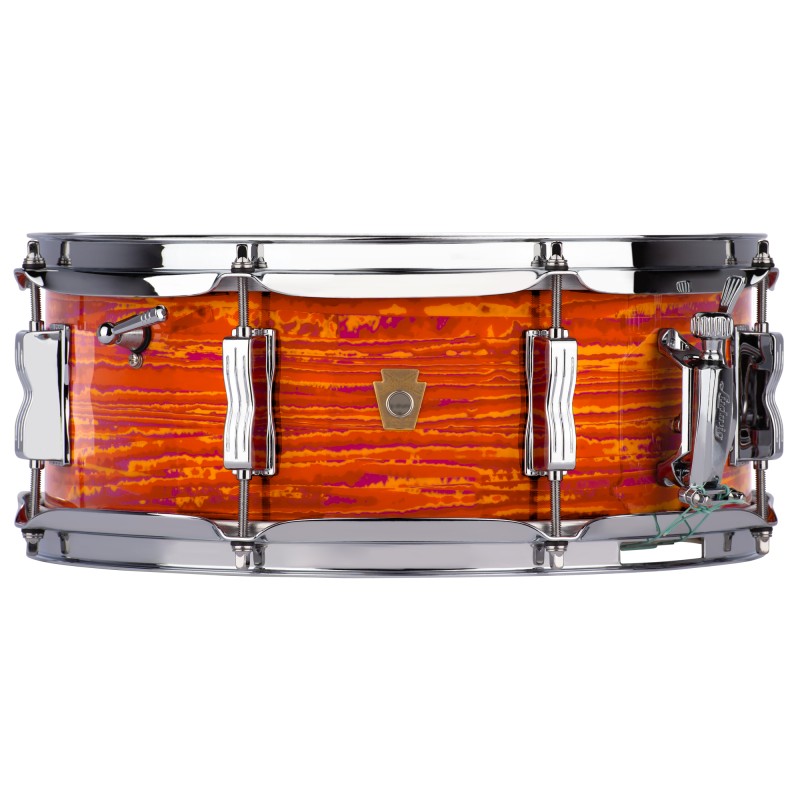 Ludwig Legacy Mahogany 14x5.5-Inch Jazz Fest Snare Drum - Mod Orange - New,Mod Orange