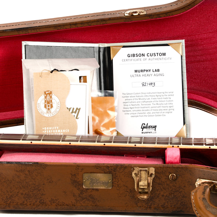 Gibson Murphy Lab 1958 Les Paul Standard - Ultra Heavy Aged Royal Tea Burst - CHUCKSCLUSIVE - #821493