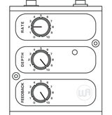 Warm Audio Mutation Phasor II Phase-Shifter Effects Pedal