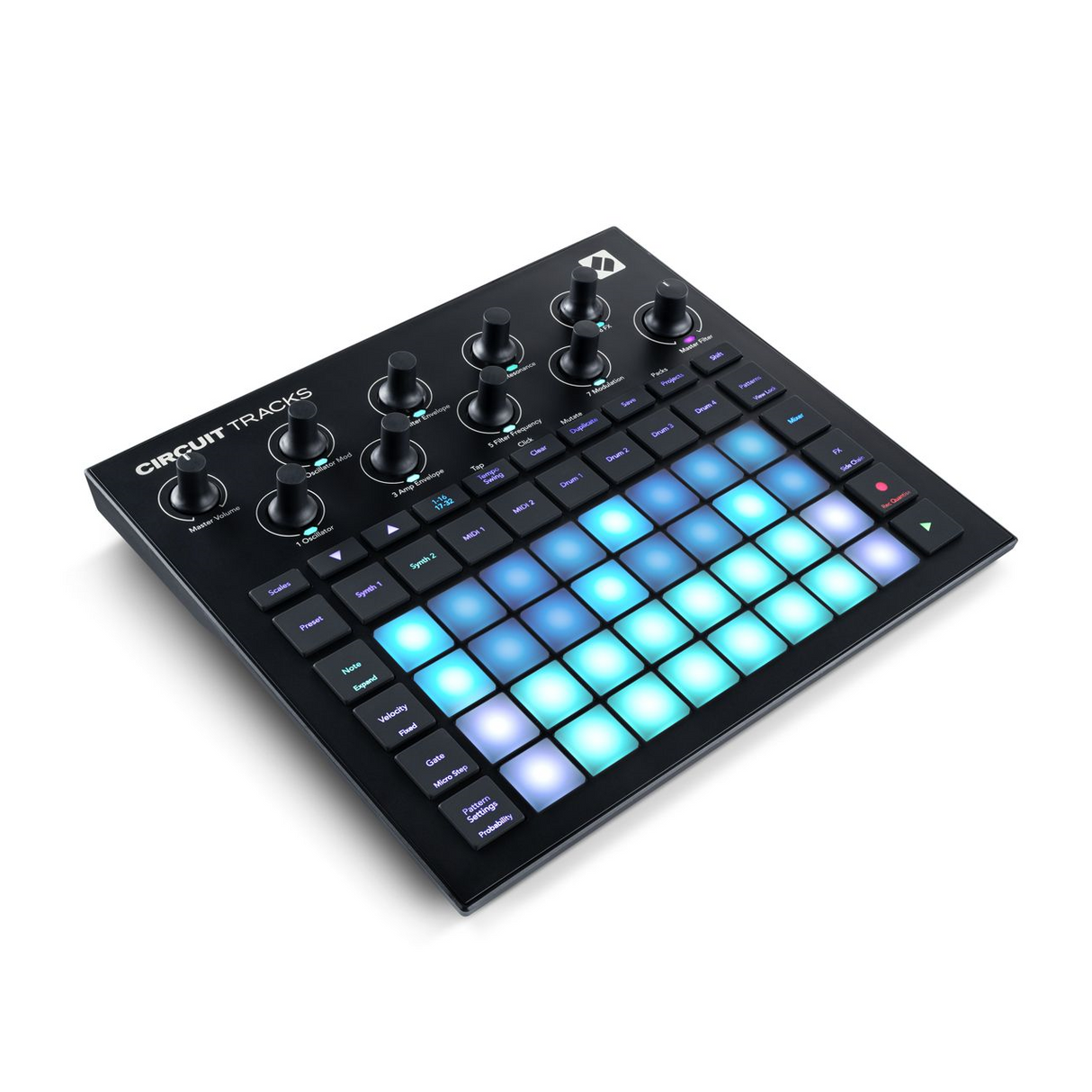 Novation Circuit Tracks - Standalone Groovebox with Synths, Drums and Sequencer - Mint, Open Box