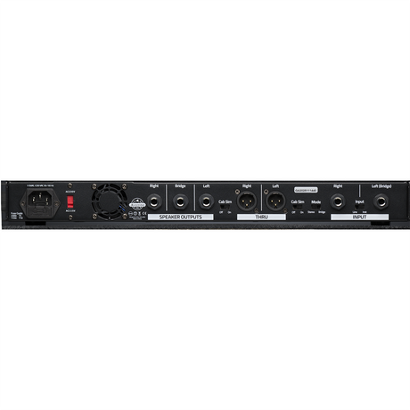 Avantone GTR-100 Rack-Mountable 100-Watt 2-Channel Solid State Guitar Amplifier with Stereo/Dual Mono
