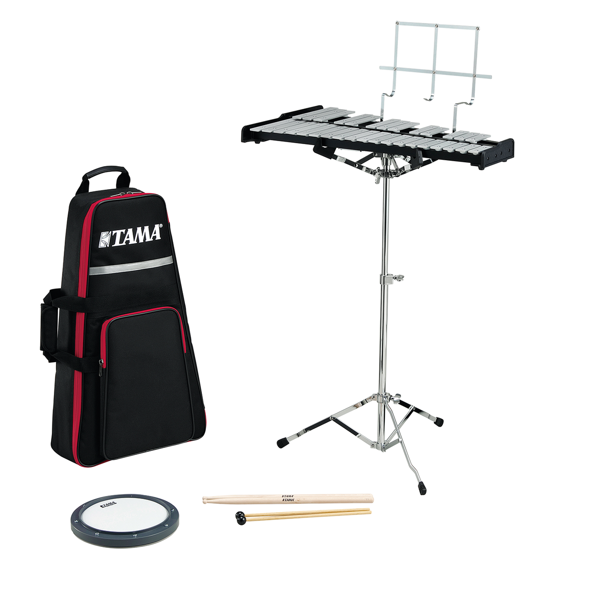 Tama 2.5 Octave Bell Kit with Practice Pad and Backpack