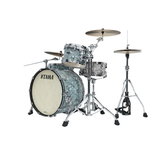 TAMA Starclassic Maple 3-Piece Shell Pack, Smoked Black Nickel Shell Hardware - Sky Blue Swirl, 22" Kick