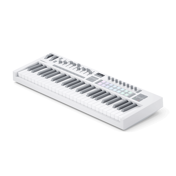 Novation Launchkey 49 MK4 49-Key MIDI Keyboard Controller - White
