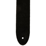 PRS Embossed Birds 2-Inch Leather Strap - Worn Black