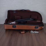 Marcus Bonna Light Case for Tenor Trombone with Small Bell - Brown Leather