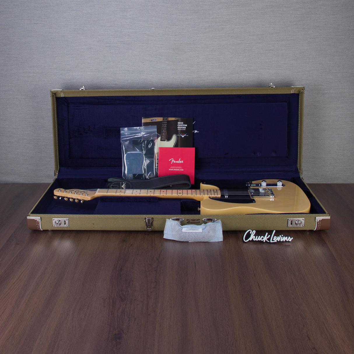 Fender Custom Shop 1952 Telecaster Time Capsule Electric Guitar - Nocaster Blonde - #R142759