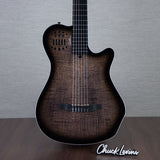 Godin MultiAc Grand Concert SA Nylon String Acoustic-Electric Guitar - Trans Black - CHUCKSCLUSIVE - #25311328