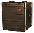 Gator GR-12L Molded PE Locking Rack Case With Front And Rear Rails 12U x 19" Deep