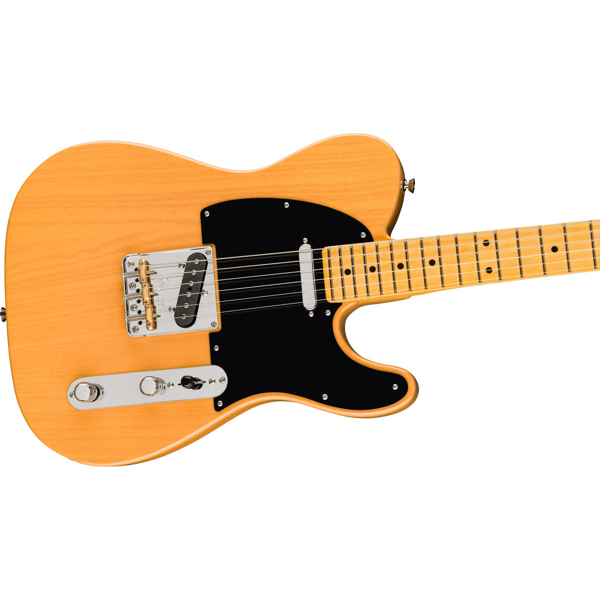 Fender American Professional Telecaster Electric Guitar, Maple Fingerboard - Butterscotch Blonde