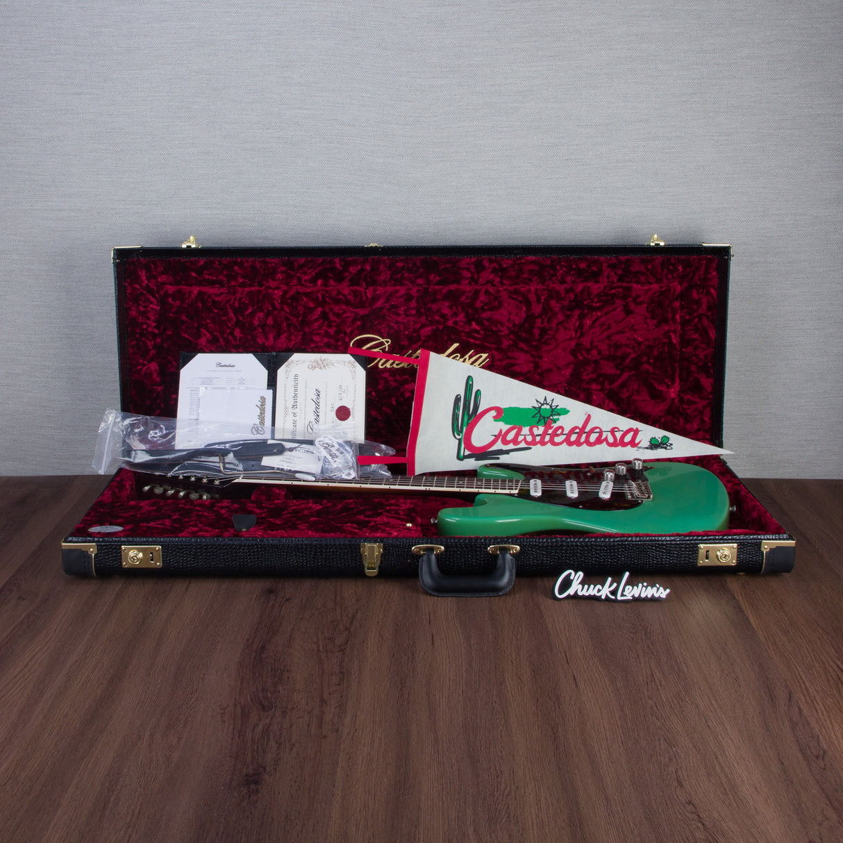 Castedosa ABI Electric Guitar - Aged Sea Foam Green - #260