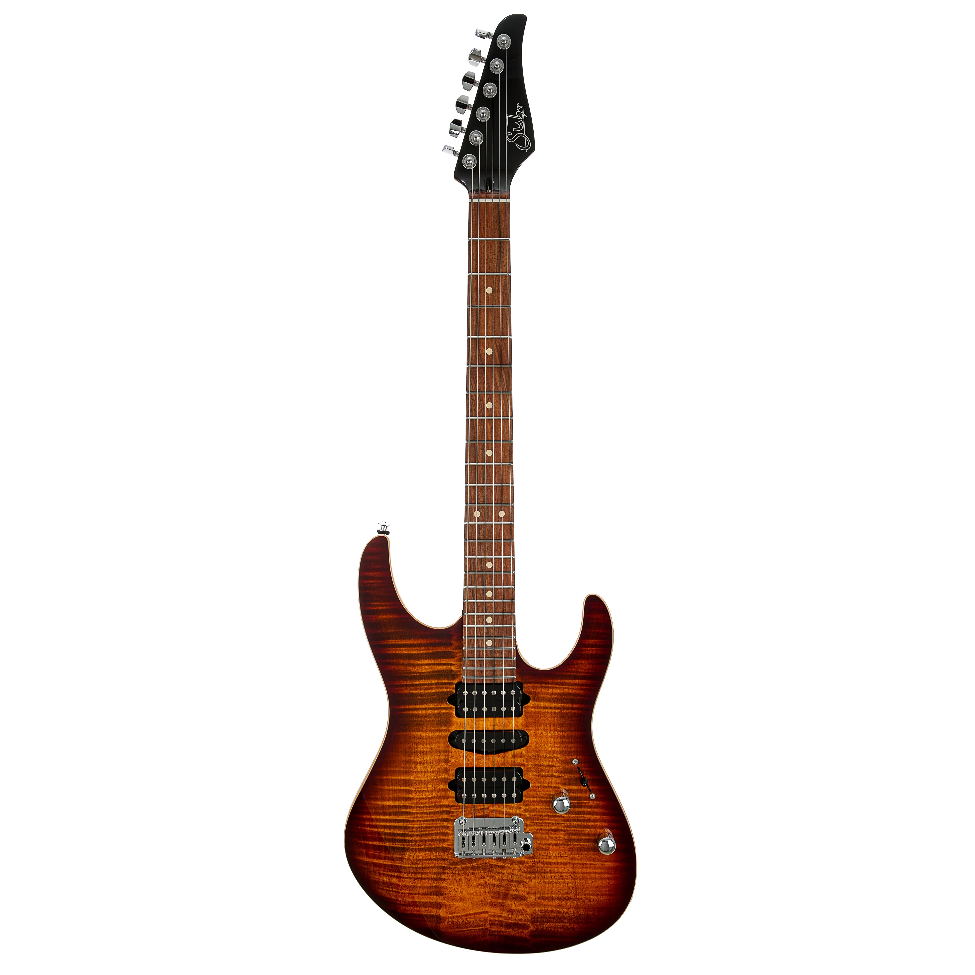 Suhr Modern Plus Flame Maple Electric Guitar - Bengal Burst Suhr Modern Plus Flame Maple Electric Guitar - Bengal Burst