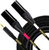 Mogami Gold 3.5mm TRS Male to Dual XLR Male Y-Cable - 6-Foot
