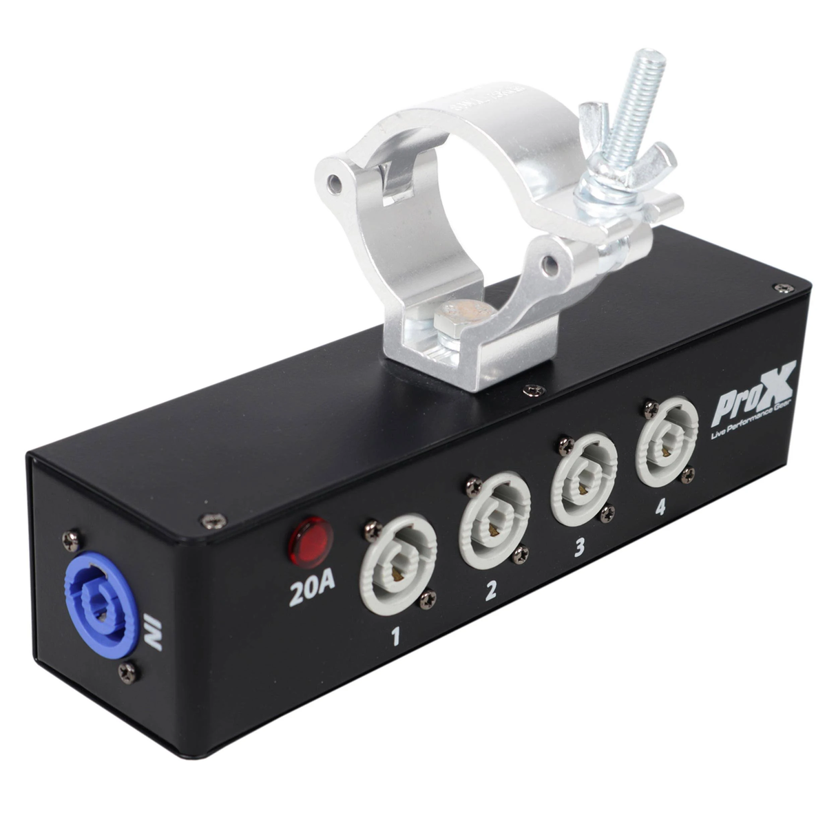 ProX X-PWC X4 BOX Power Center Four-Way Spitter For Indoor Power Connector