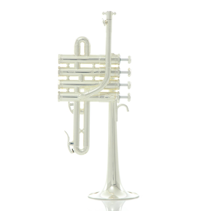 Schilke P5-4 Beryllium Bell Bb/A Piccolo Trumpet - Silver Plated - Demo - New