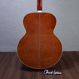 Gibson Limited Edition Custom Shop SJ-200 Anniversary Maple/Bearclaw Sitka Spruce Acoustic Electric Guitar - Cremona Burst - #22176037