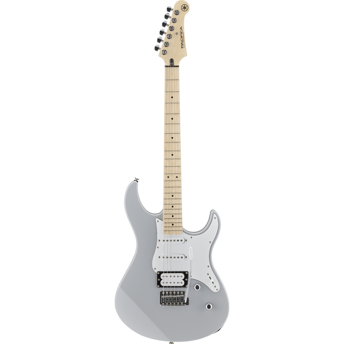 Yamaha PAC112VM Solid Body Electric Guitar, Maple Fingerboard - Gray - New