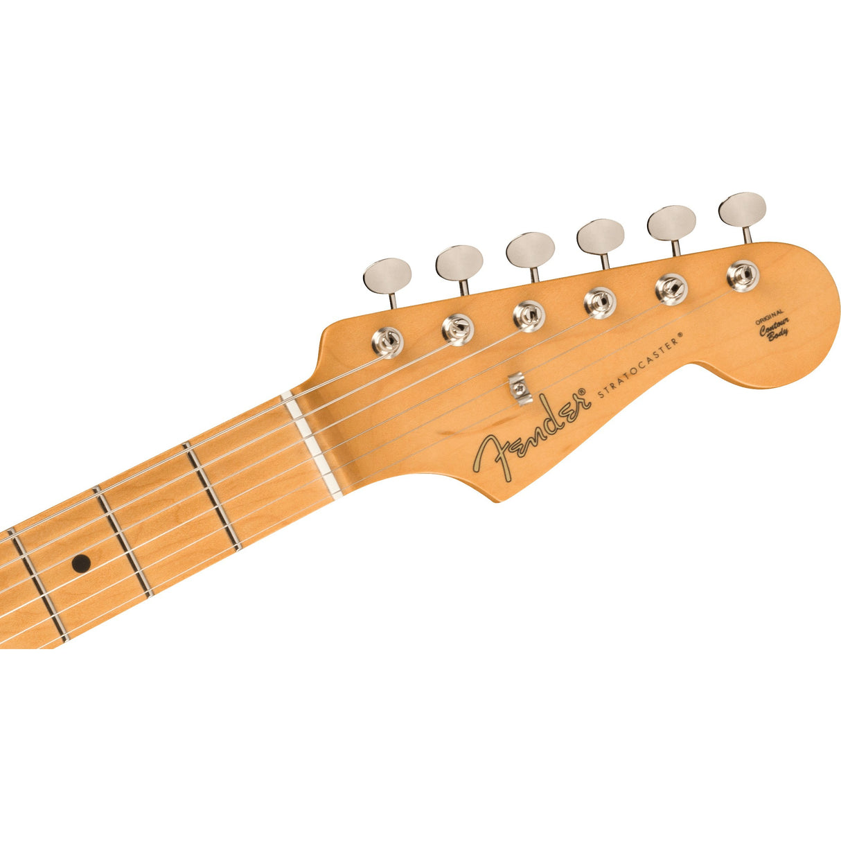 Fender Noventa Stratocaster Electric Guitar - Daphne Blue, Maple Fingerboard - Mint, Open Box