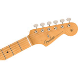 Fender Noventa Stratocaster Electric Guitar - Daphne Blue, Maple Fingerboard - Mint, Open Box