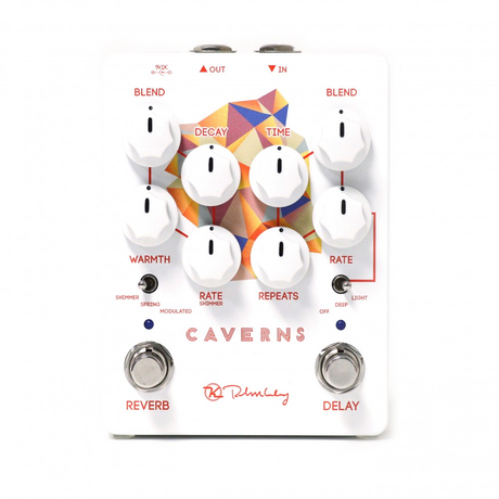 Keeley Caverns Delay Reverb v2 Dual Guitar Effect Pedal