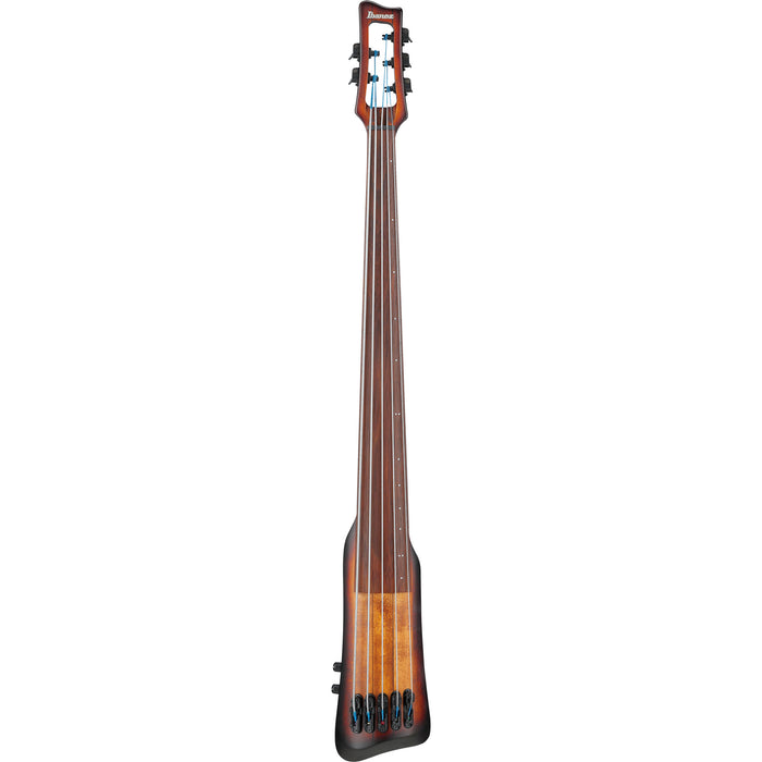 Ibanez UB Upright UB805 5-String Bass Guitar - Mahogany Oil Burst - New
