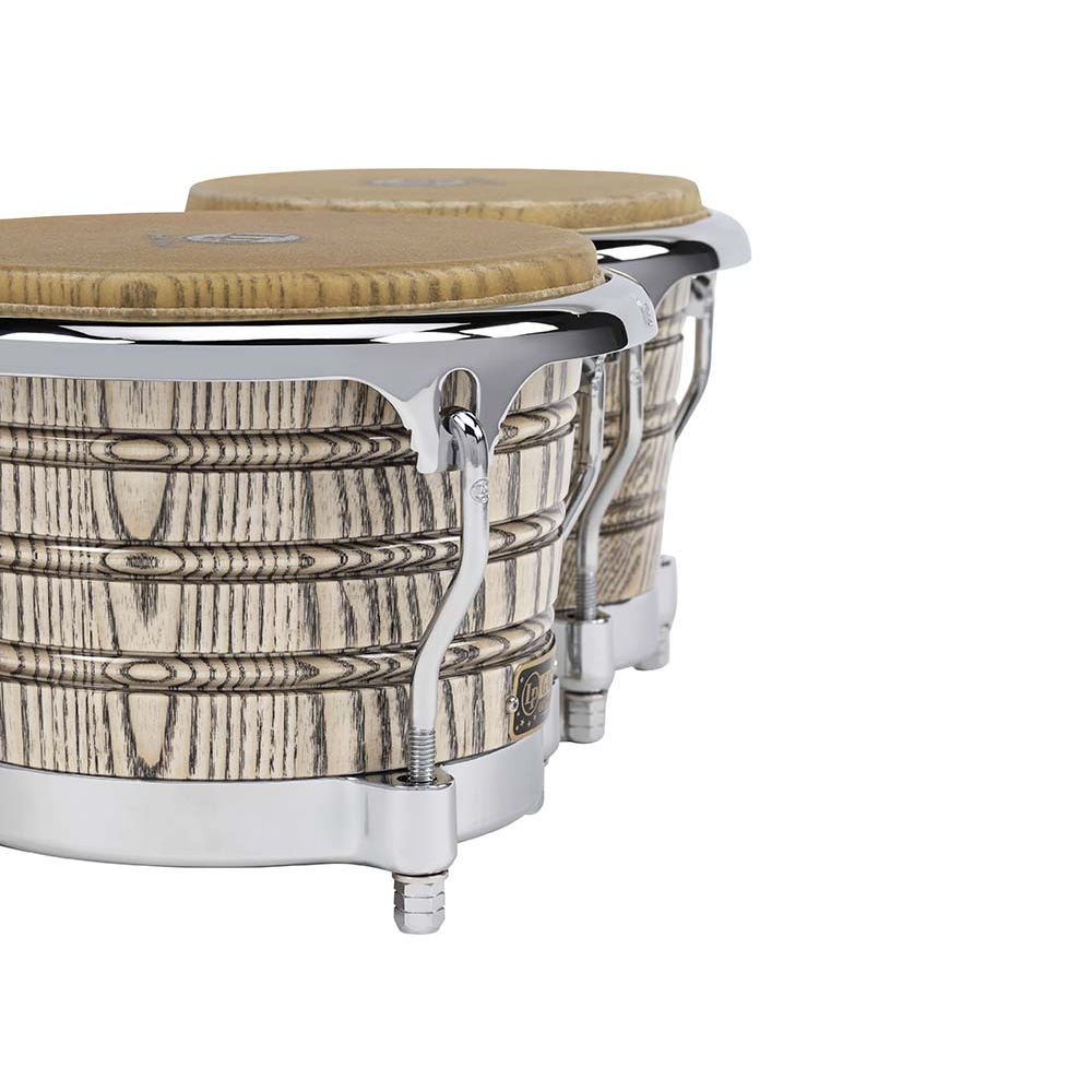 LP Galaxy Giovanni Hildalgo Signature Bongos - Natural with Chrome Hardware